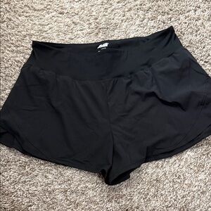 Avia Black Women's Athletic Training Shorts